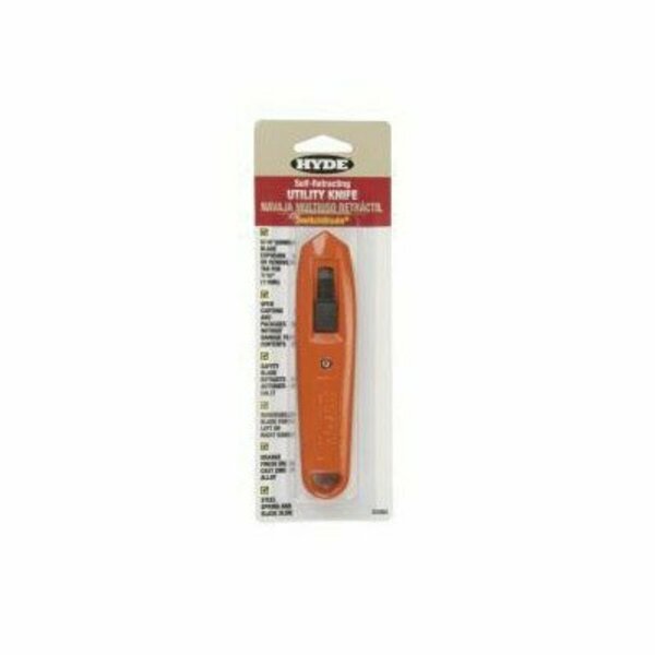 Hyde Tools 5/16-7/16 ORANGE UTILITYKNIFE 42065